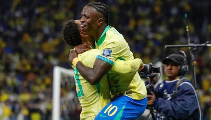 © Rafael Ribeiro/CBF Brasil vence primeira com Ancelotti e se classifica para Copa do Mundo